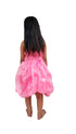 BookMyCostume Pink Balloon Frock Western Dance Costume Dress for Girls Kids - Premium